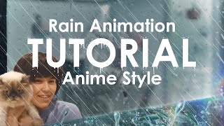 Rain Animation  TUTORIAL [upl. by Lubin792]