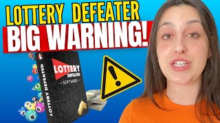 LOTTERY DEFEATER  🚨BIG WARNING🚨  Lottery Defeater Software Reviews  Lottery Defeater Program [upl. by Bibbye]