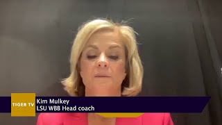 quotCompetitors dont like to losequot Kim Mulkey after the loss against No 1 South Carolina [upl. by Nnylahs880]