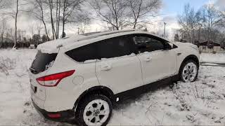 Ford Kuga 2016 selective AWD  michelin crossclimate snow test [upl. by Norene]