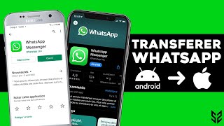 COMMENT TRANSFÉRER WHATSAPP ANDROID VERS IPHONE EN 2021  TUTO [upl. by Enileqcaj327]