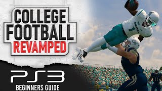 College Football Revamped Basics to Installing on PS3 [upl. by Enniotna]