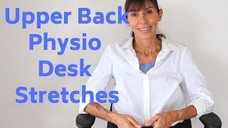 Quick and Easy Stretches To Do While Sitting at Your Desk [upl. by Fruma437]