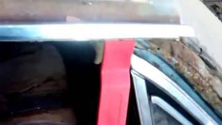 Drip Rail trim removal video2 64 Impala [upl. by Bart]