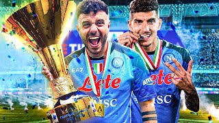 🏆 HO FESTEGGIATO INSIEME AL NAPOLI 🇮🇹 [upl. by Faith799]