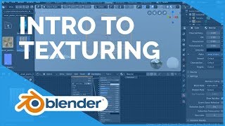 Intro to Texturing  Blender 280 Fundamentals [upl. by Lorin706]