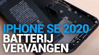 iPhone SE 2 2020 batterij vervangen  Fixjenl [upl. by Janeta]