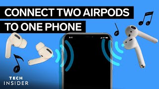 How To Connect Two AirPods To One iPhone [upl. by Lugo228]