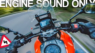 Suzuki VStrom 1050 XT sound RAW Onboard [upl. by Cinderella]