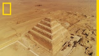 The Evolution of Ancient Egypts Pyramids  Lost Treasures of Egypt [upl. by Neryt627]