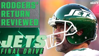 Thoughts on Aaron Rodgers Week 1 performance against 49ers  Jets Final Drive  SNY [upl. by Mendelson]