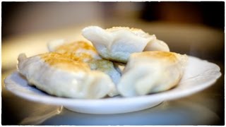 Meat Pierogies  Pierogi z Miesem  Anias Polish Food Recipe 40 [upl. by Tamar412]