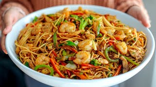 How to make Lo Mein  Vegan Option [upl. by Merceer]