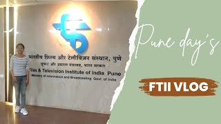 Film Institute vlog Pune  FTII visit [upl. by Nnovahs]