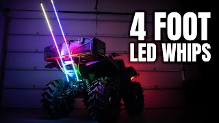 Absolutely RIDICULOUS LED Whip Setup [upl. by Odin42]