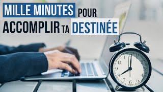 MILLE MINUTES POUR ACCOMPLIR TA DESTINÉE  Luc Dumont [upl. by Lebasy]