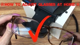 How to Adjust Your Plastic Frames at Home [upl. by Dublin]