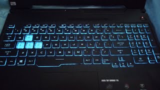 ASUS TUF F15  Keyboard [upl. by Nnaul838]