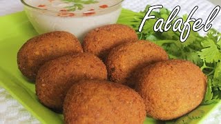 Falafel Recipe  How to make Falafel at home  Kanaks Kitchen [upl. by Yeuh919]