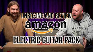 Honest Unboxing and Review of a 139 BestSelling Amazon Electric Guitar Pack  Guitar Buyers Guide [upl. by Mohammad48]