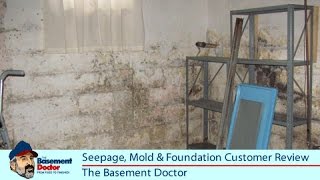 Customer Review  Seepage  Mold  Foundation Repair  The Basement Doctor  Columbus Ohio [upl. by Denice985]