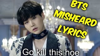 BTS Try Not To Laugh  Misheard Lyrics [upl. by Yecnay]