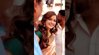 Ashika Ranganath Looking BEAUTIFUL In Saree At mangalya shopping mall Opening [upl. by Jablon]