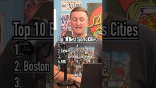 Top 10 BEST SPORTS CITIES Is This Right shorts city sports top10 guessinggame usa newyork [upl. by Heintz595]