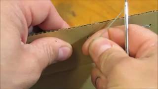 How to use a Stitching Awl [upl. by Geis]