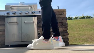 Alexander McQueen “pink shock” oversized sneaker  try on  review [upl. by Reviel]