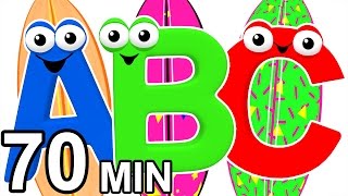 Learn Alphabet A to Z  ABC  Learn Letters  Learning Compilation  Whimsical Wonderland [upl. by Nagle697]