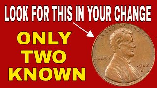 Super rare penny worth great money in your change1982 penny to look for [upl. by Kenway]