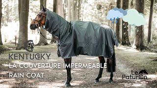 Couverture imperméable cheval Rain Coat  Kentucky x Le Paturon 💦 [upl. by Eillak]