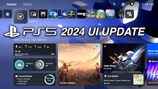 BIG PS5 UI Home Screen Upgrade Widgets Friend Activities Live Wallpapers amp More [upl. by Leahcimed]