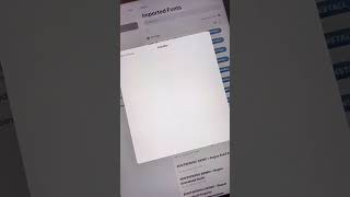 How to add fonts to GoodNotes [upl. by Nrubua]