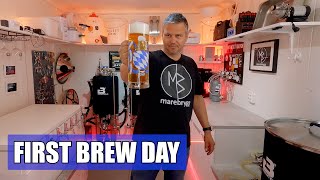 Brewtools B80 Pro  First Brew Day  Münchener Helles [upl. by Oer]