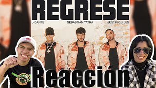 MEXICANOS REACCIONAN 🇲🇽🇨🇴🇵🇷🇦🇷II Sebastián Yatra Justin Quiles LGante  Regresé [upl. by Branscum907]