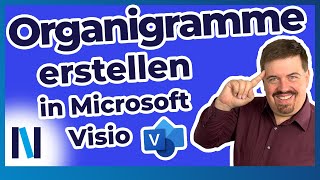 Microsoft Visio So erstellst Du ein Organigramm [upl. by Lamok]