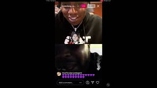 Fredo Bang plays new song “clicked up” on Instagram live 21821 [upl. by Matilda]