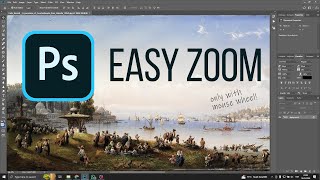 How to zoom in using only scroll wheel in Photoshop  Adobe Photoshop Easy Tutorial [upl. by Watts]