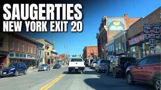 Driving in Saugerties NY  Exit 20 [upl. by Kerrin23]