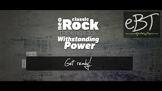 Neo Classic Rock Backing Track in A Minor  140 bpm [upl. by Annalee]