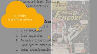 Chapter 3 Path integrals sect G Point transformations [upl. by Hobard]