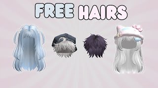 GET 20 FREE HAIRS IN ROBLOX [upl. by Dnallor838]