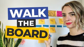 Walk The Board for an Effective Daily Standup [upl. by Hillier487]