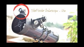 Celestron Astromaster 130EQ  StarPointer finderscope  SETUP amp USE [upl. by Adnoel]