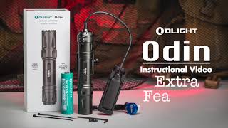 Olight Odin Features and Instructions [upl. by Attennyl]