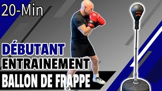 20 Min Entraînement sur ballon de frappe Outshock Reflex Bag pour débutant  Boxing Ready [upl. by Ailadgim]