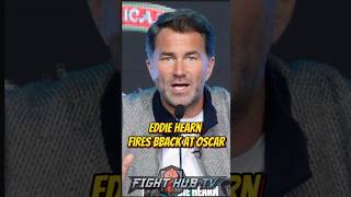 Eddie Hearn FIRES BACK at De La Hoya quotHes a PLONKERquot [upl. by Brandtr]