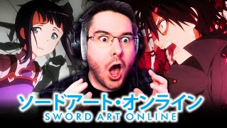 SACHIS DEATH  Sword Art Online Episode 3 REACTION [upl. by Erskine]